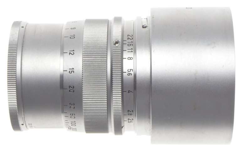 HEKTOR 2.5cm 1:2.5 RARE LEICA VISOFLEX TELEPHOTO RANGEFINDER CAMERA LENS 2.5/250