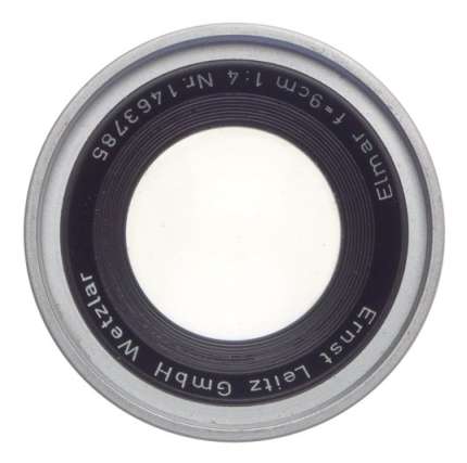 LEITZ M BAYONET MOUNT ELMAR 1:4 f=9cm LEICA CAMERA LENS 1:4/90mm CHROME VERSION