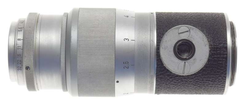 LIGHTLY USED HEKTOR 1:4.5/13.5cm M39 LTM LEICA 4/135mm CAMERA LENS CHROME LEITZ