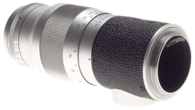 JUST SERVICED CLA LEITZ HEKTOR 4.5 f=13.5cm LTM LEICA M39 SCREW MOUNT LENS 135mm