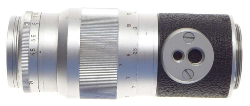 JUST SERVICED CLA LEITZ HEKTOR 4.5 f=13.5cm LTM LEICA M39 SCREW MOUNT LENS 135mm