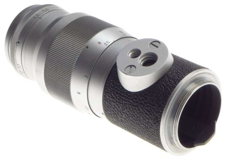 JUST SERVICED CLA LEITZ HEKTOR 4.5 f=13.5cm LTM LEICA M39 SCREW MOUNT LENS 135mm