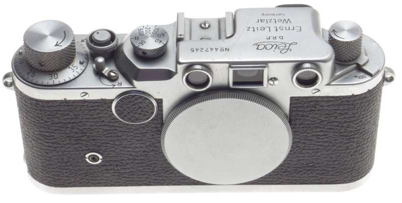 IIC LEITZ M39 SCREW MOUNT RANGE FINDER 35mm FILM CAMERA VINTAGE LEICA BODY CASE