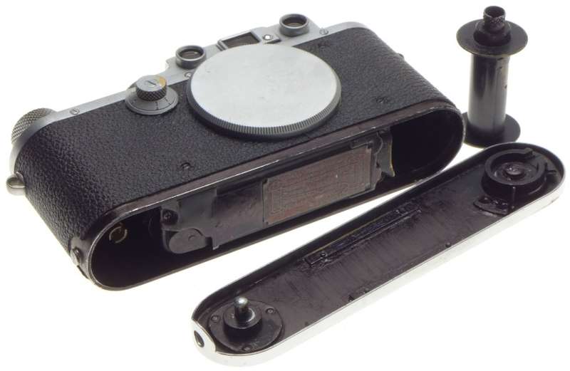 JUST SERVICED LEICA IIIA RANGEFINDER CHROME 35mm CLASSIC CAMERA BODY CASED CLA'd