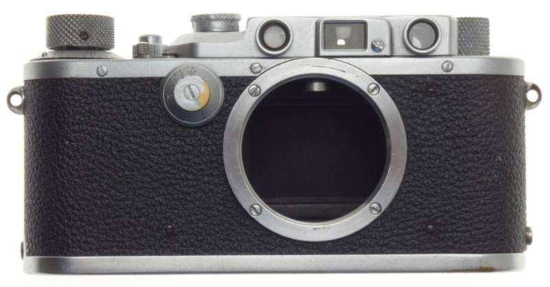 JUST SERVICED LEICA IIIA RANGEFINDER CHROME 35mm CLASSIC CAMERA BODY CASED CLA'd