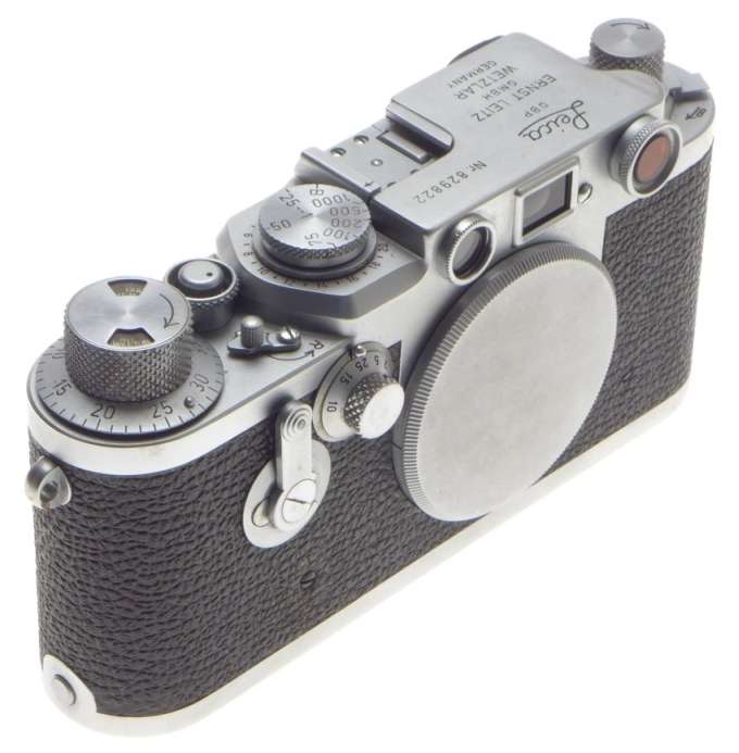 JUST SERVICED LEICA IIIf SCREW MOUNT LEITZ M39 RANGE FINDER FILM CAMERA BODY CAP