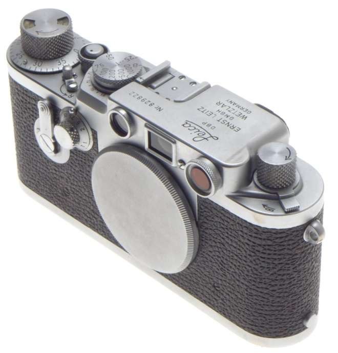 JUST SERVICED LEICA IIIf SCREW MOUNT LEITZ M39 RANGE FINDER FILM CAMERA BODY CAP