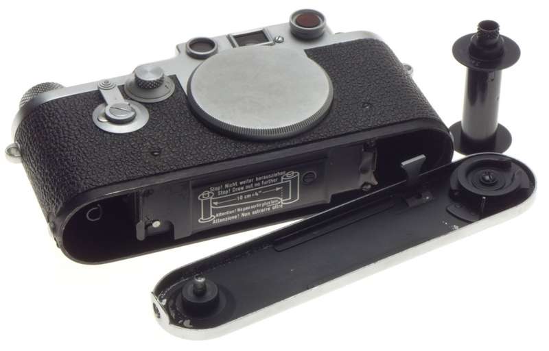JUST SERVICED LEICA IIIf SCREW MOUNT LEITZ M39 RANGE FINDER FILM CAMERA BODY CAP