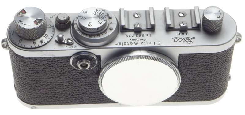 JUST SERVICED CLA IF RARE 1f LEICA RANGE FINDER TYPE 35mm LEITZ FILM CAMERA BODY