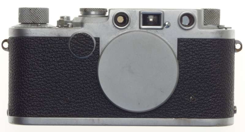 WELL USED LEICA IIF LEITZ 35mm FILM CAMERA 2f BODY M39 SCREW MOUNT RANGE FINDER