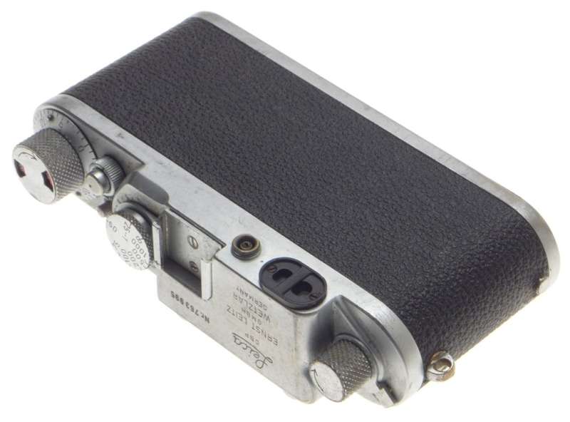 WELL USED LEICA IIF LEITZ 35mm FILM CAMERA 2f BODY M39 SCREW MOUNT RANGE FINDER