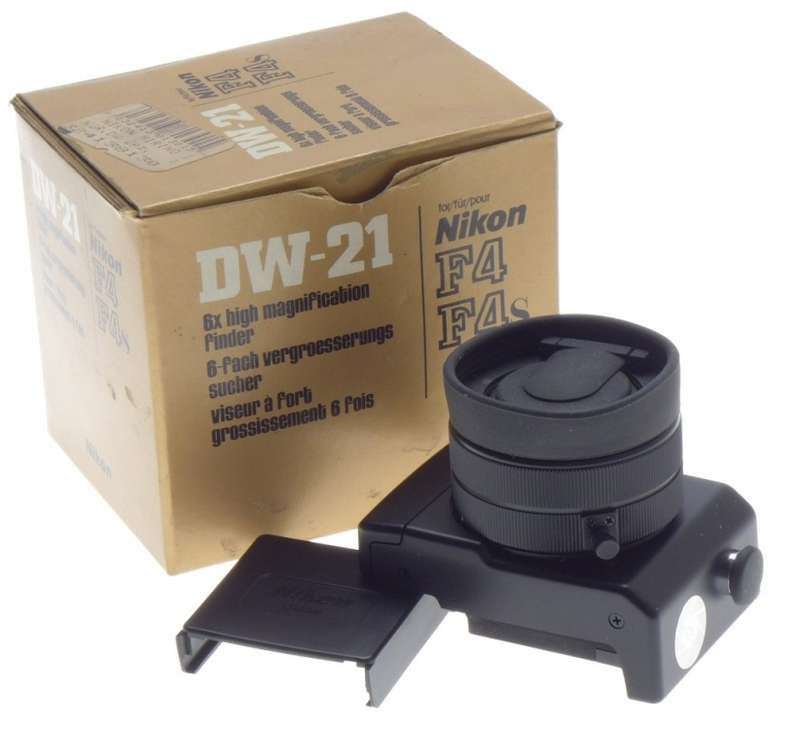 6x MAGNIFICATION FINDER NIKON DW-21 FITS F4 s 35mm FILM CAMERA SLR F4 BOXED MINT