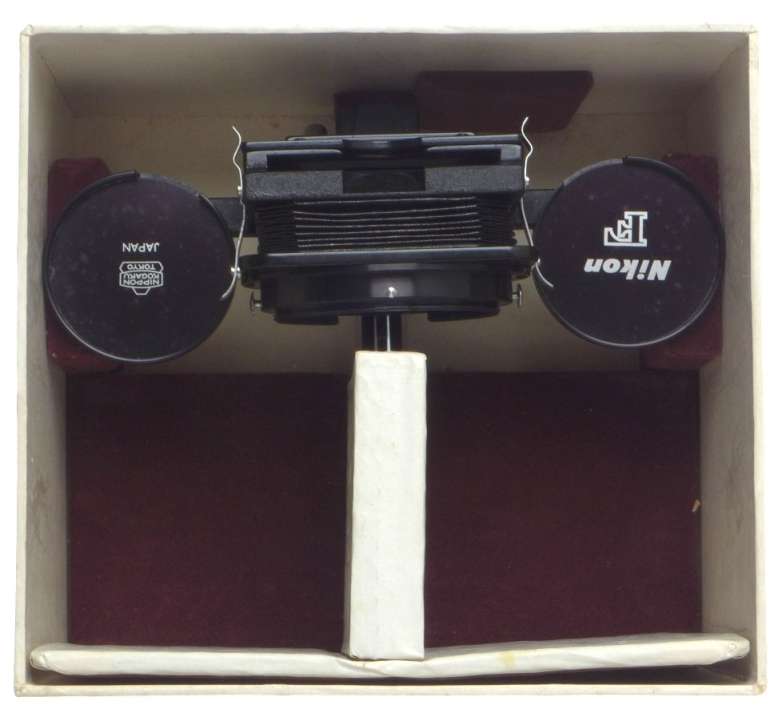 SLIDE COPY ATTACHEMENT NIKON F 35mm SLR VINTAGE FILM CAMERA BOX NIPPON KOGAKU