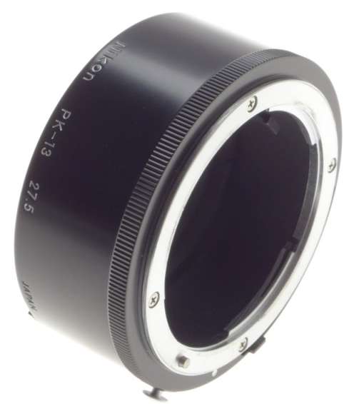 AI-S NIKON PK-13 AUTO EXTENSION RING 27.5 MINT SLR 35mm CAMERA ADAPTER BOXED