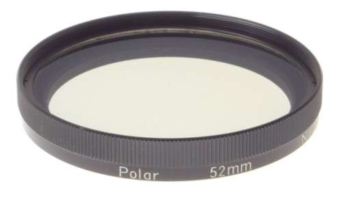 NIKON POLAR 52mm 35mm ANALOG 35mm FILM CAMERA LENS FILTER POLARIZER CLEAN CONDIT