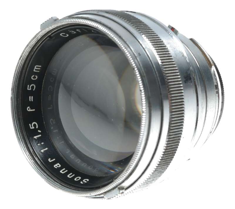 Zeiss Sonnar 1.5 f=5cm Contax RF mount lens 1.5/50 mm fast f/1.5 vintage optics