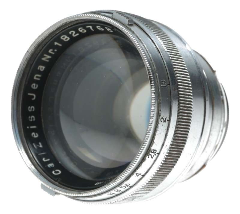 Zeiss Sonnar 1.5 f=5cm Contax RF mount lens 1.5/50 mm fast f/1.5 vintage optics