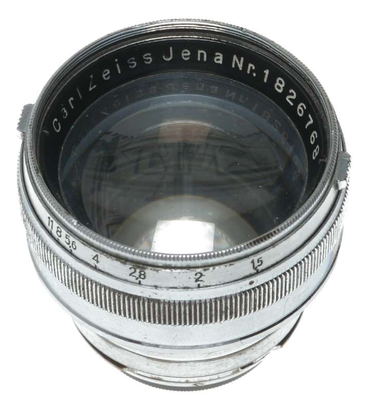Zeiss Sonnar 1.5 f=5cm Contax RF mount lens 1.5/50 mm fast f/1.5 vintage optics