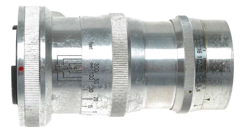Zeiss Contax Opton T Sonnar Chrome RF lens 4/135mm