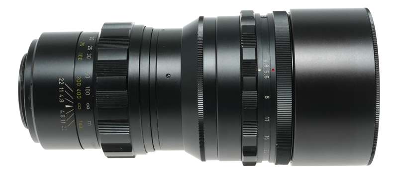 Leitz Canada Telyt 1:4.8/280 mm Tele lens f=280mm f4.8 Black box vintage