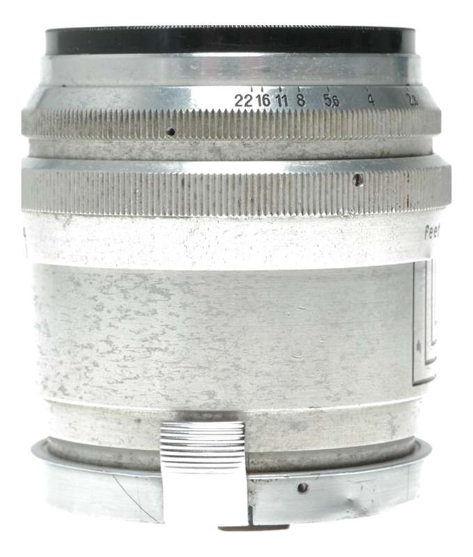 Contax RF Sonnar f2 f=8.5 cm lens Zeiss 2/85 T pre set apertures