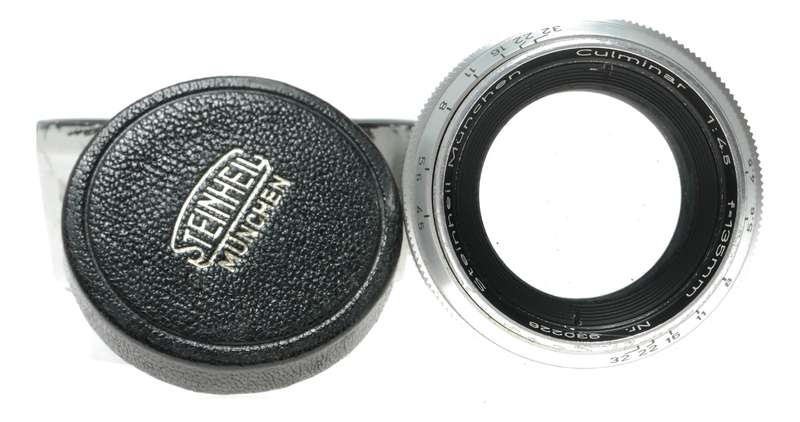 Steinheil f/4.5 Culminar f=135mm chrome tele lens Exakta mount4.5/135mm