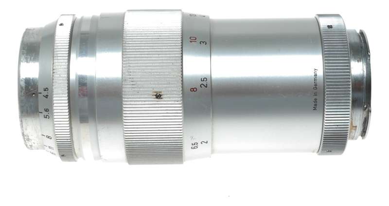 Steinheil f/4.5 Culminar f=135mm chrome tele lens Exakta mount4.5/135mm
