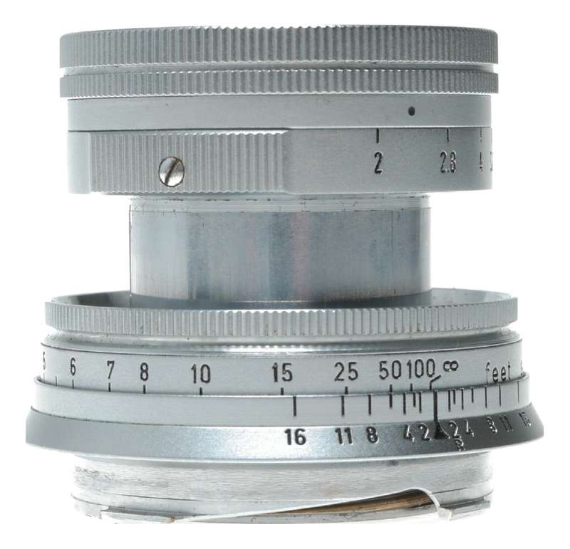 Leica M Summicron 1:2 f=5cm bayonet mount 2/50mm lens set just serviced