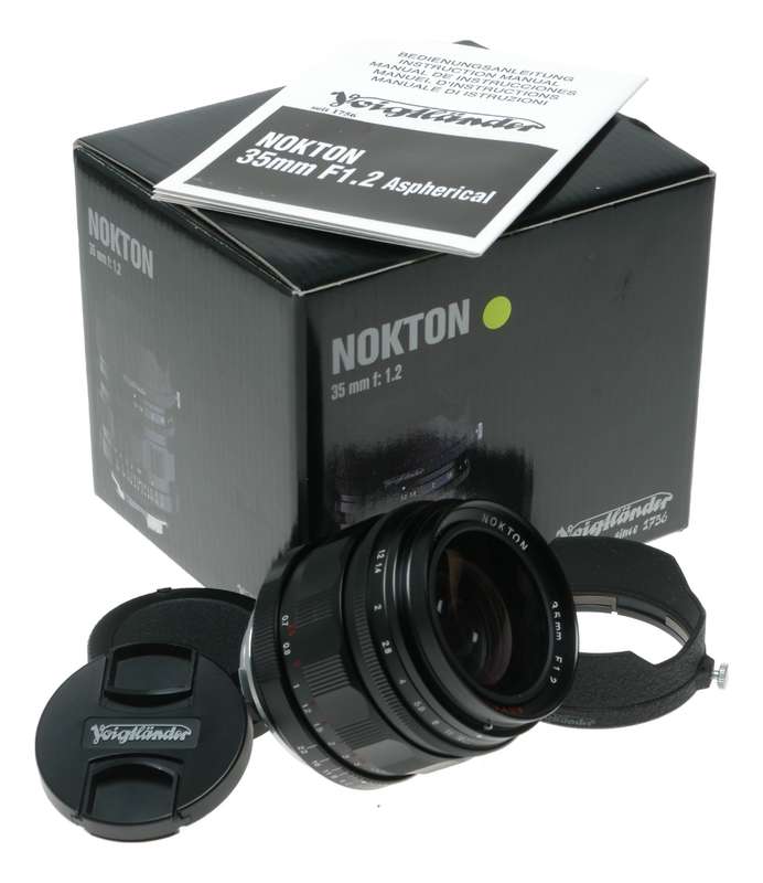 Voigtlander Nokton f1.2 Aspherical 35mm Leica M mount 1.2/35 mm