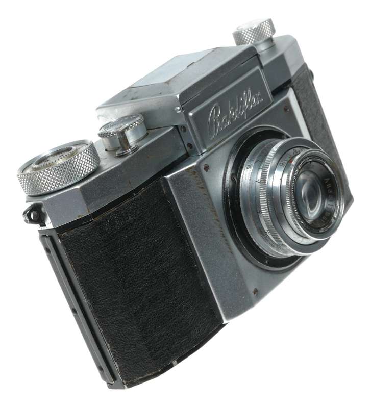 Praktiflex SLR camera Anastigmat Victa 1:2.9 f=5cm lens rare version