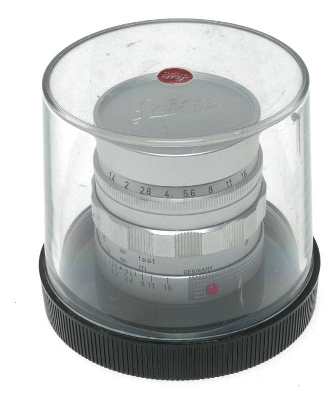 LEICA Summilux 1.4/50mm chrome silver satin M mount coated vintage lens f=50mm
