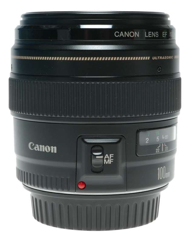 Canon EF 100mm f/2 USM fast lens boxed Ultrasonic Portrait