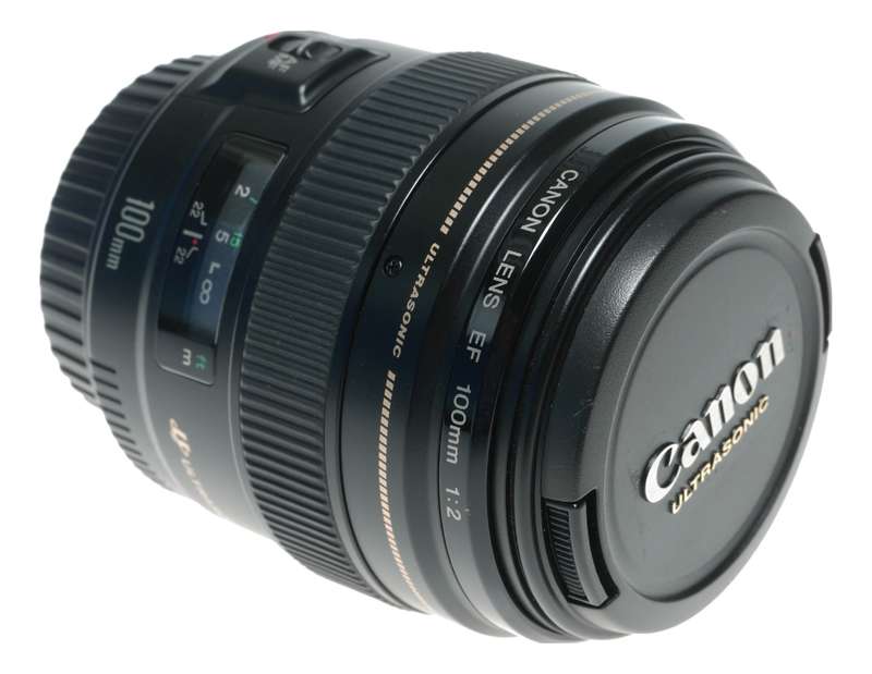 Canon EF 100mm f/2 USM fast lens boxed Ultrasonic Portrait