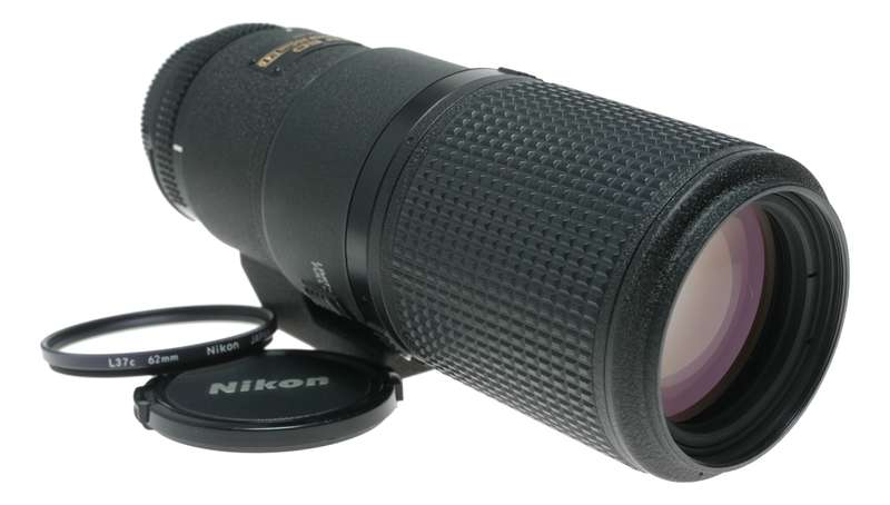 Nikon AF Micro-Nikkor 200mm F/4 D ED Macro Telephoto Lens Superb
