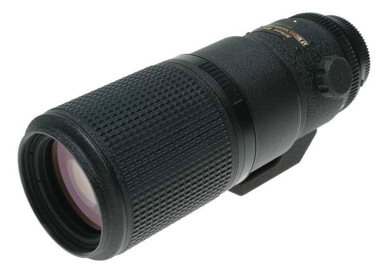 Nikon AF Micro-Nikkor 200mm F/4 D ED Macro Telephoto Lens Superb