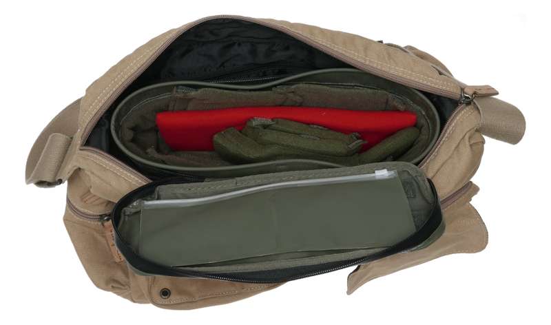 Wotancraft Camel Active Camera Shoulder Bag MK-II Waterproof Insert