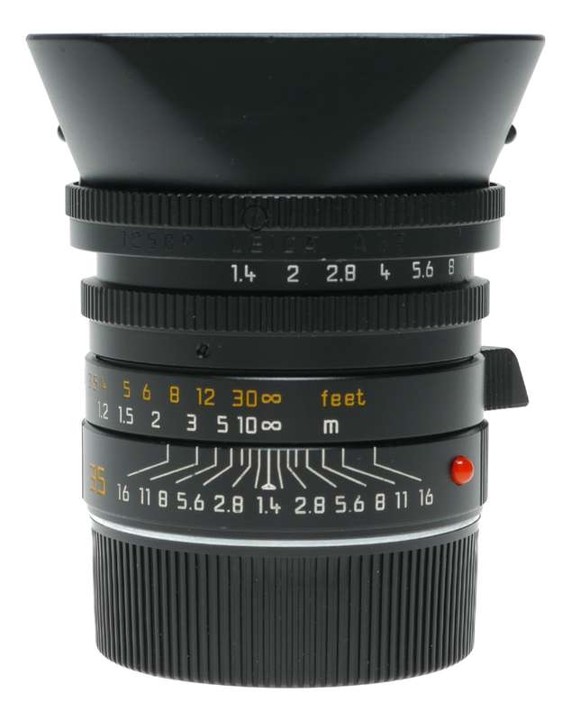 Leica Summilux-M 35 mm f1.4 Asph 1.4/35 hood caps boxed 11874
