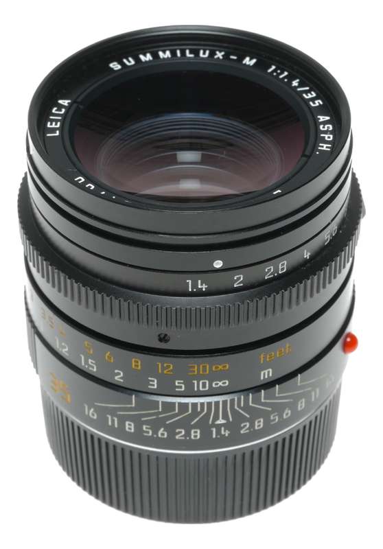 Leica Summilux-M 35 mm f1.4 Asph 1.4/35 hood caps boxed 11874