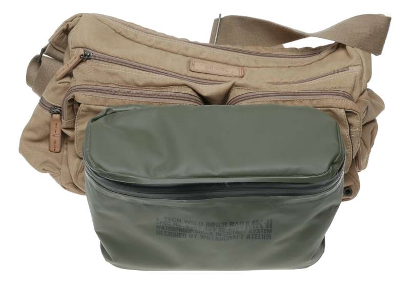 Wotancraft Camel Active Camera Shoulder Bag MK-II Waterproof Insert