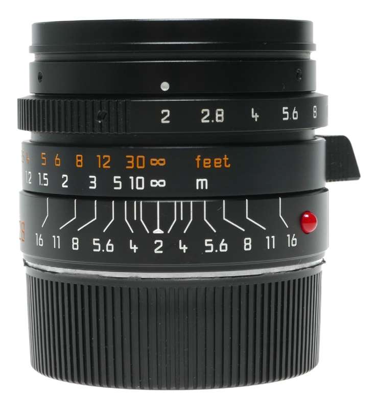 Leica Summicron-M 1:2/28mm Asph. E46 lens hood caps pouch 11604