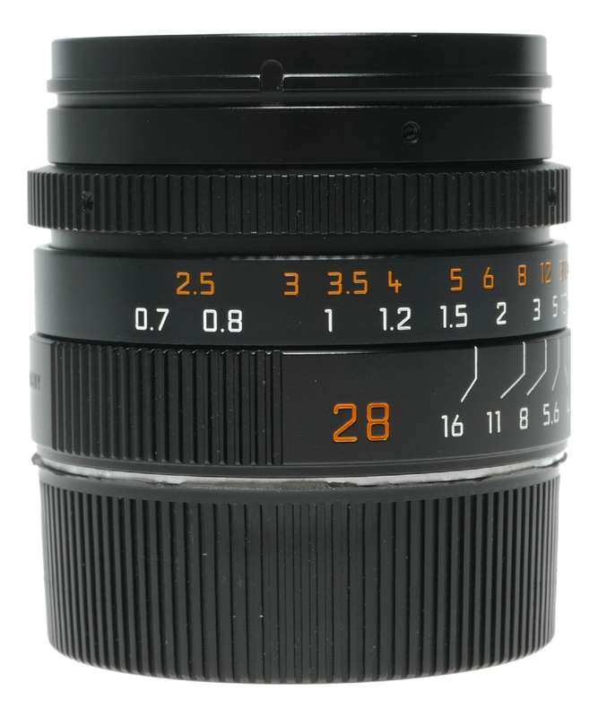 Leica Summicron-M 1:2/28mm Asph. E46 lens hood caps pouch 11604