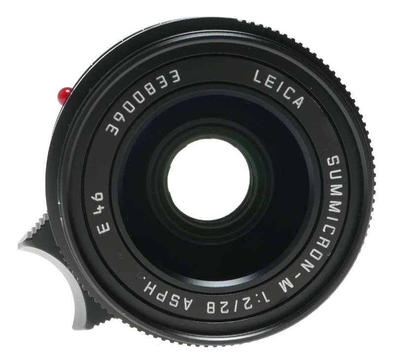 Leica Summicron-M 1:2/28mm Asph. E46 lens hood caps pouch 11604