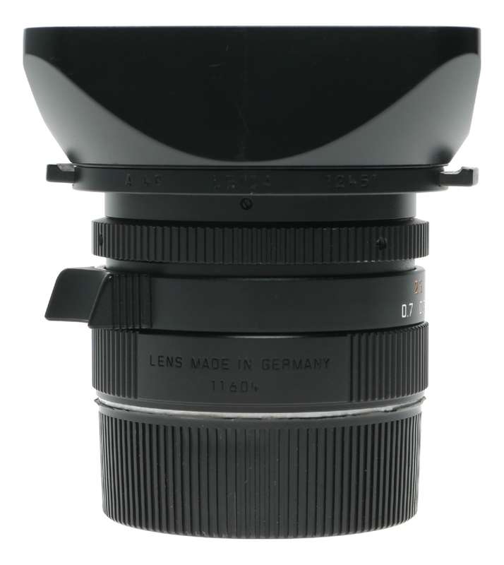 Leica Summicron-M 1:2/28mm Asph. E46 lens hood caps pouch 11604