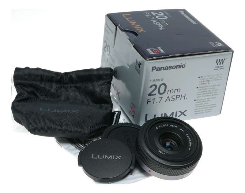 Panasonic LUMIX G VARIO 20mm f1.7 Asph. Boxed