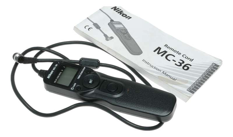 Nikon MC-36 remote cord boxed excellent camera accessory
