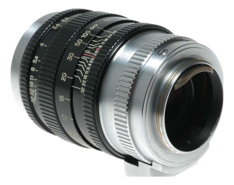 Nippon Kogaku NIKKOR-P 10.5cm F2.5 lens cased Beautiful
