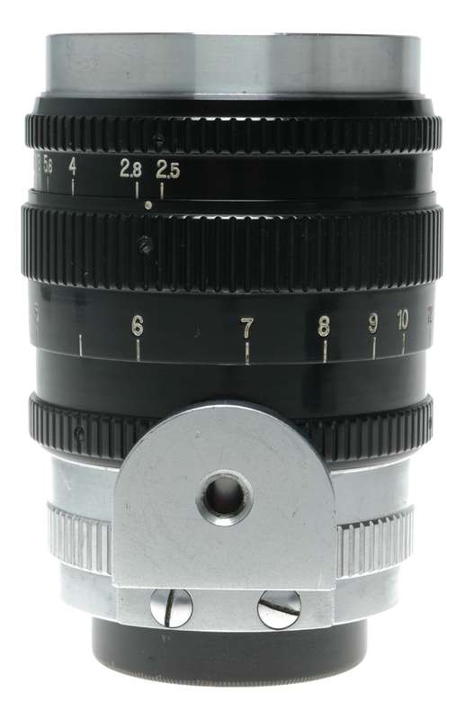 Nippon Kogaku NIKKOR-P 10.5cm F2.5 lens cased Beautiful