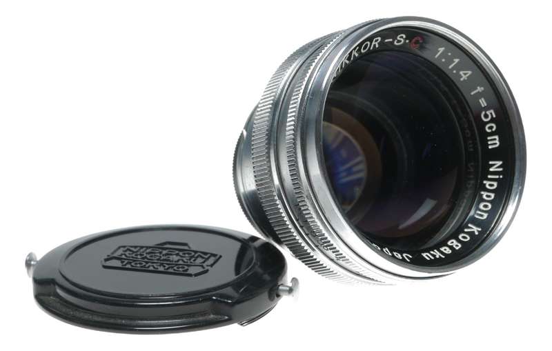 Nikkor-S.C 1:1.4 f=5cm Nippon Kogaku Nikon S mount 1.4/50mm