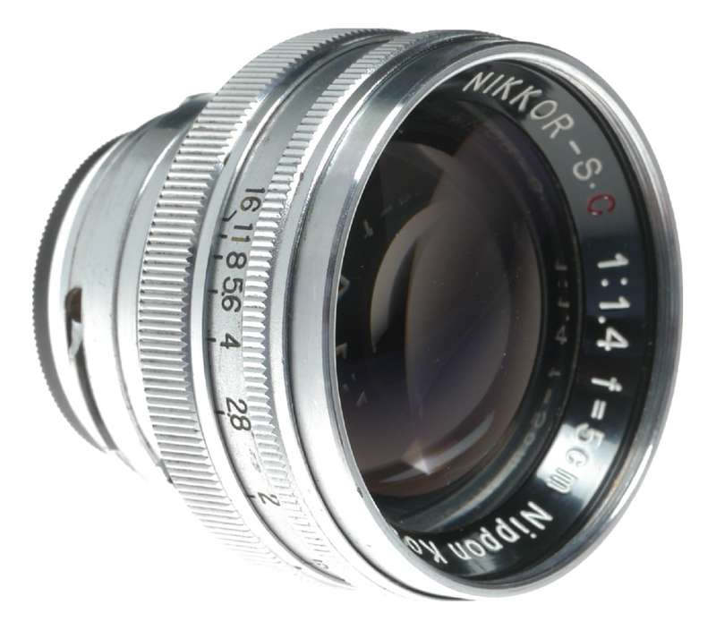 Nikkor-S.C 1:1.4 f=5cm Nippon Kogaku Nikon S mount 1.4/50mm