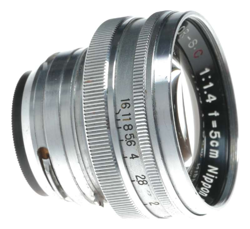 Nikkor-S.C 1:1.4 f=5cm Nippon Kogaku Nikon S mount 1.4/50mm